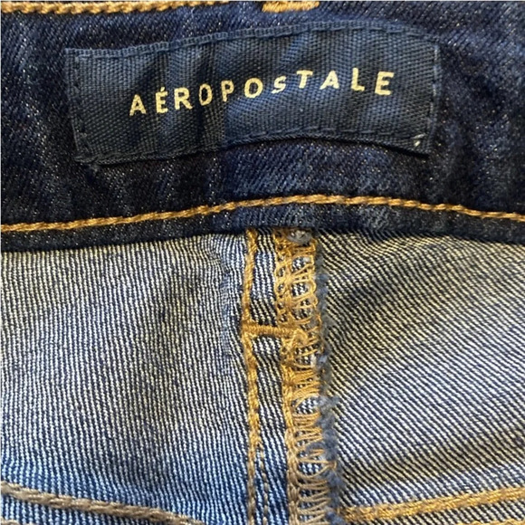 Aeropostale Sz. 8 Women’s Jean Bermuda Shorts zipper Button Closure Nice Cond - Picture 6 of 10